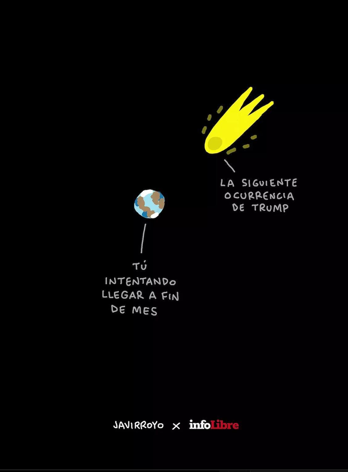 La siguiente ocurrencia de Trump